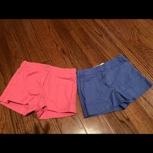J Crew girls chino shorts (size 4)